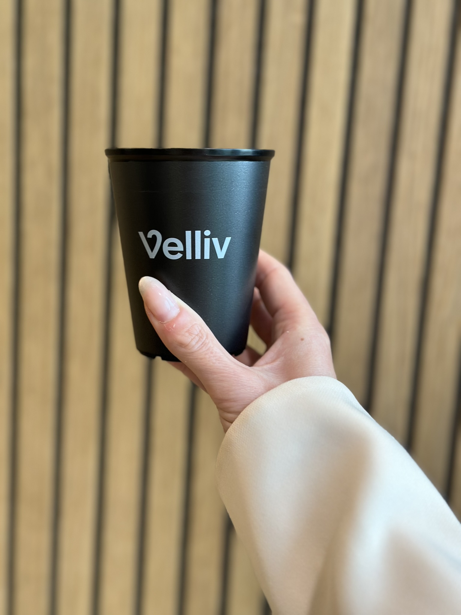 cirqle solution live at velliv pensionfund with reuse cups